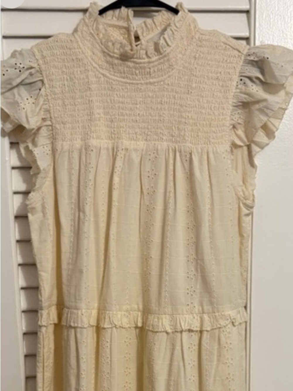 Cleobella Cream Casual Dress